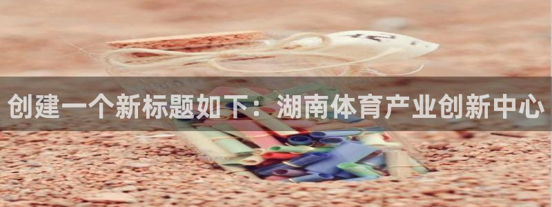 熊猫体育网址：创建一个新标题如下：湖南体育产业创新中心